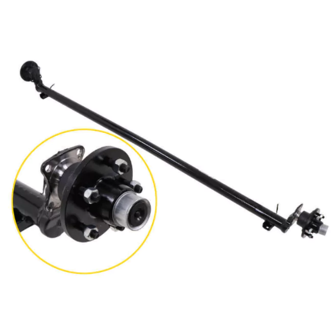 A trailer axle is an essential component of any trailer setup.
