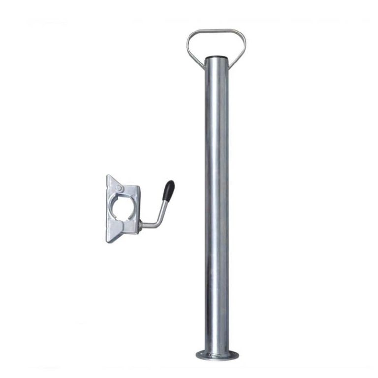 caravan trailer leg zinc plating 48 mm prop stand